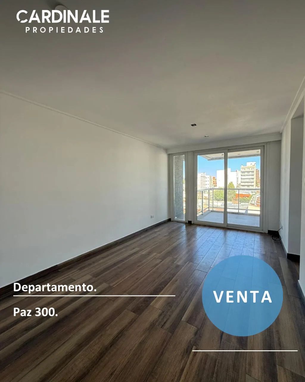 Departamento a la venta de dos dormitorios, zona céntrica. Paz al 300